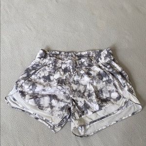 Grey marble athleta shorts